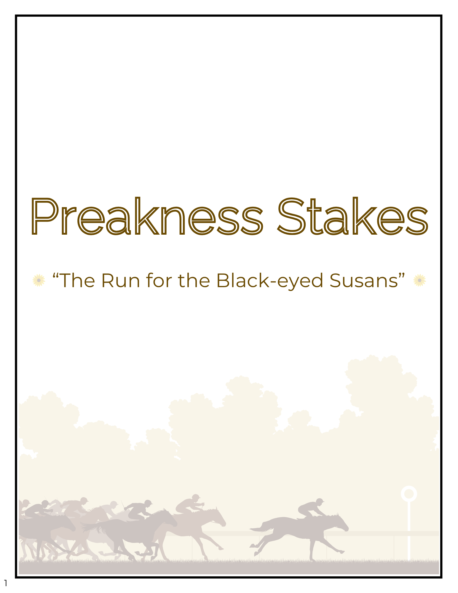 Home preakness cover